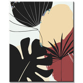 Paint by Numbers Art Painting Blue Sunflower